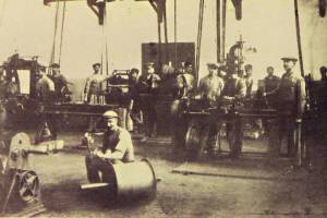 1930: μηχανουργείο  
Πηγή:ΤΙΤΑΝ- 100 years, Λεύκωμα