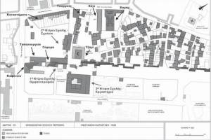 Η περιοχή του Ισλαχανέ κατά το 1924. (Αρχείο Ε.Ν.Μ.Κ.Μ., σχέδιο Ευαγγελία Μεσοχωρίτη), πηγή: https://parallaximag.gr/thessaloniki-news/chartis-tis-polis/itan-kapote-to-islachane