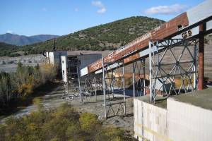 μεταφορικές ταινείες, Πηγή : Περιβαλλοντική Αποκατάσταση τωνΜεταλλείων Αμιάντου Βορείου Ελλάδος - φωτογραφίες