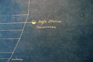 THE MINISTRY OF NATIONAL ECONOMY ATHENS - GREECE, Working profile of the aerial ropewayto be constructed for the Naxow emery Mines, 15-11-1923, Πηγή : Ιστορικό αρχείο Νάξου, τμήμα των Γ.Α.Κ. Νάξου, Πηγή φωτογραφιών : αρχείο κου Π.Αναματερού