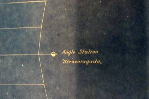 THE MINISTRY OF NATIONAL ECONOMY ATHENS - GREECE, Working profile of the aerial ropewayto be constructed for the Naxos emery Mines, 15-11-1923, Πηγή : Ιστορικό αρχείο Νάξου, τμήμα των Γ.Α.Κ. Νάξου, Πηγή φωτογραφιών : αρχείο κου Π.Αναματερού