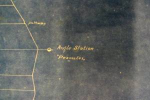 THE MINISTRY OF NATIONAL ECONOMY ATHENS - GREECE, Working profile of the aerial ropewayto be constructed for the Naxos emery Mines, 15-11-1923, Πηγή : Ιστορικό αρχείο Νάξου, τμήμα των Γ.Α.Κ. Νάξου, Πηγή φωτογραφιών : αρχείο κου Π.Αναματερού