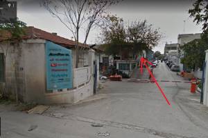 το κτίριο όπου στεγάζεται η πετρελαιομηχανή παραγωγής ηλεκτρικής ενέργειας για το εργοστάσιο και τις γύρω βιομηχανικες μονάδες της εποχής, φωτο απο τα google maps  καθότι απαγορευόταν η φωτογράφιση στο εσωτερικό του χώρου ως ιδιόκτητος