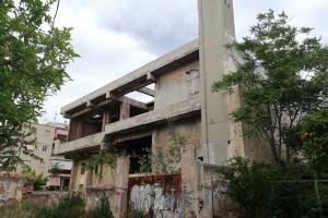 Εικ. 4. Εξωτερική άποψη Παγοποιείου Κ. Σφακιανάκη.
Πηγή: Φωτογραφικό αρχείο Μ. Δανιήλ, 2019