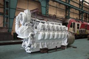 Ανακατασκευασμένος δηζελοκινητήρας V12 2.750hp κατασκευής ALCO (Β. Χωριάτης)