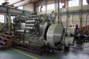 Δηζελοκινητήρας V12 1.350hp κατασκευής ALCO Β. Χωριάτης