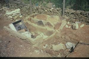 καρούτες για τον καθαρισμό του αργιλοχώματος, 
φωτογραφικό αρχείο Ειρήνης Γρατσία 10-1998