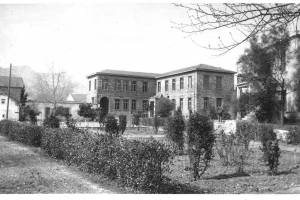 Η Γεωργική Σχολή κατά την περίοδο της λειτουργίας της. Αρχείο: κ. Άρτεμις Βενέτου.