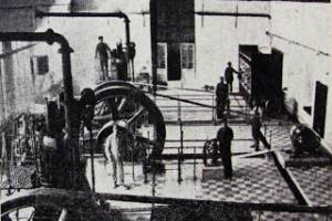 Το μηχανοστάσιο του εργοστασίου, 1924αρχείο έκθεσης ΕΛΛΗΝΙΚΗ ΒΙΟΜΗΧΑΝΙΑ στην Τεχνόπολη