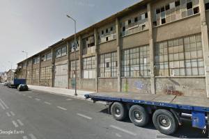 Οι εγκαταστάσεις της ΕΒΜΕ στην οδό Πειραιώς 260. Πηγή : Google Street View.