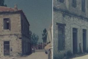 Δεκαετία '90. Οι πρώτες δειλές προσπάθειες για την αξιοποίηση κτιρίων μετά την αποβιομηχανοποίηση της Πάτρας. Η ΔΕΥΑΠ αποκτά νέες εγκαταστάσεις στο παλιό Φωταέριο, τα έργα ανακατασκευής βρίσκονται σε εξέλιξη (Αρχείο Βαγγέλη Γαλάνη), Πηγή κος  Τάσος Σταθόπουλος (https://www.facebook.com/photo/?fbid=10224473688939294&set=gm.2815416378747617)