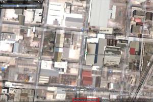 Πηγή : google earth , με καθαρό το αποτύπωμα της Βαρέλας , 28-04-2001