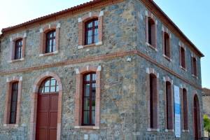 Το ανακαινισμένο σε Μουσείο, πετρόχτιστο Μηχανοστάσιο της Αλευροποιίας “ΔΗΜΗΤΡΑ”, στην Χαλκίδα
Αρχείο Γιώργου Μαυράκη_18/7/2018