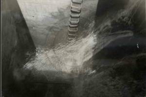 Υδροηλεκτρικό εργοστάσιο στην Αγιά Χανίων. 10-8-1955, Αρχείο: Φωτογραφία Λεωνίδας Μανωλικάκης, Πηγή: Δημοτική Βιβλιοθήκη, Αλλιευμένο από την ομαδα στο fb: Χανιά Παλιές Φωτογραφίες - Hania Old Photos, από τον κο Maik Garofalov