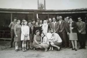 1968, οι εργαζόμενοι της Κεραμοποιίας στη Μαΐστρο Αλεξανδρούπολης, Αρχείο κας Ελένης Σταυρουλάκη.