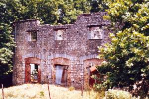 Κτίριο ηλεκτροπαραγωγής του Εργοστασίου (φωτ. Θ. Μώρη, 2004) (πηγή: https://amfictyon.blogspot.com/)