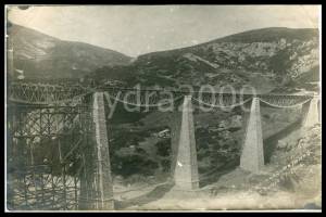 Η γέφυρα του Γοργοποτάμου το 1904. πηγή ebay