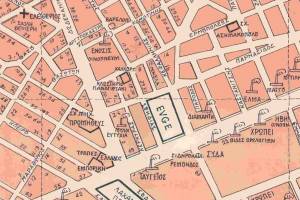 Ημικτηματολογικός χάρτης Διαμαντοπούλου (Λεπτομέρεια).