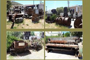 Βιομηχανικός εξοπλισμός συγκροτήματος, 2019 Πηγή: Αρχείο Φ. Μαντζώρου