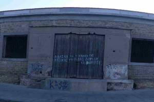 Η επέκτασή του το 1932 από τον Βασίλειο Η. Φραντζή, το τελευταίο κτίριο προς την θάλασσα, φωτο Ηρ.Φασουράκης 29-09-2019