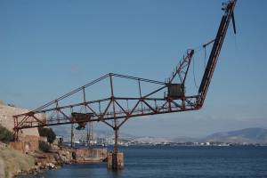 
σκάλα φόρτωσης πλοίων μεταλλείου Ελευσίνας

φωτογραφικό αρχείο κου Ντίνου Ρούσση, 17.11.2013
