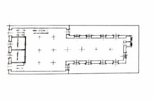 κάτοψη ισογείου κτιρίου οδού Κ. Κρυστάλλη 8, πηγή εικόνας:  «ΟΙ ΚΑΠΝΑΠΟΘΗΚΕΣ ΤΗΣ ΘΕΣΣΑΛΟΝΊΚΗΣ», Σοφία Γκουβούση, Σπυρίδων Ταβλίκος, University Studio Press, 2018 